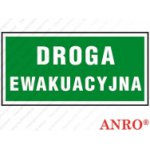 Znak ewakuacyjny „Droga ewakuacyjna” Z-40E Płyta PCV