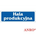 ZNAK  BEZPIECZEŃSTWA ZZ-37 "Hala produkcyjna"
