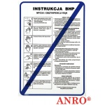 ZNAK  BEZPIECZEŃSTWA Z-IBG01-P Instrukcja BHP „Instrukcja BHP mycia i dezynfekcji rąk”